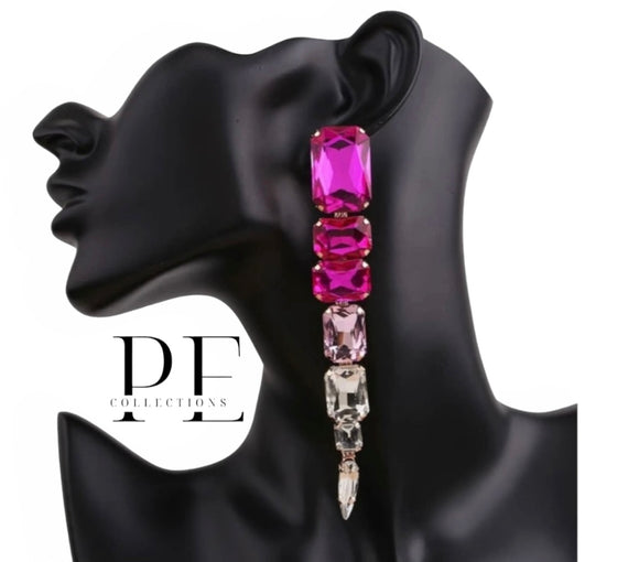 Pink Zion Earrings
