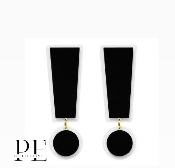 Period Statement Earrings