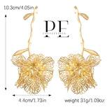 La Fleur statement earrings