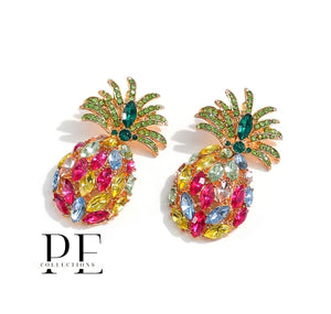 Pineapple colorful Earrings