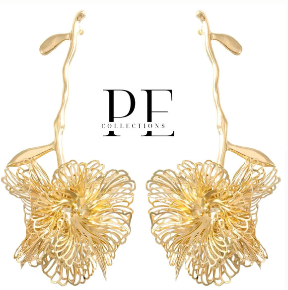 La Fleur statement earrings