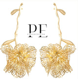 La Fleur statement earrings