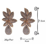 Sparkly Pineapple Earrings