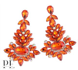 Orange Titanium Earrings