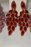 Red Tanas Earrings