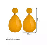 Yellow Banana Earrings