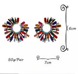 Black Matrix Earrings