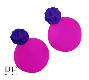Bubble Gum Pink Earrings