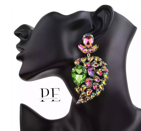 Half heart Earrings